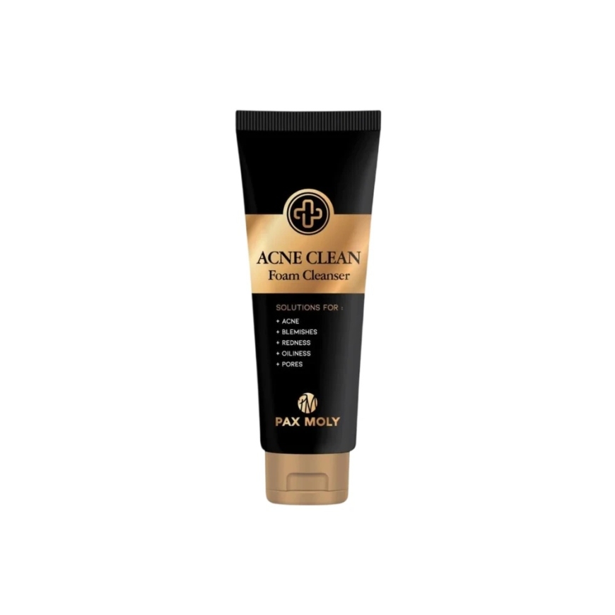 PaxMoly Acne Clean puhastav ja selgitav näopesuvaht, 120 ml