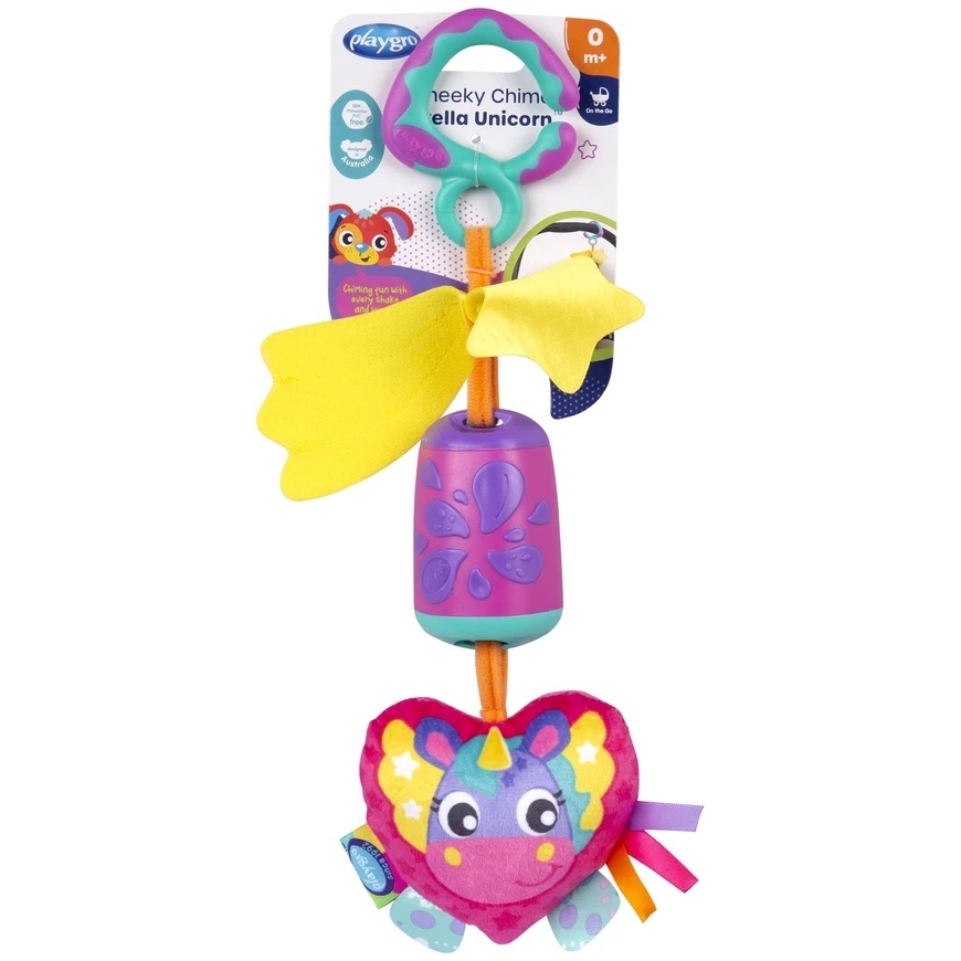 PLAYGRO hanging toy Cheeky Chime Stella Unicorn, 0189407