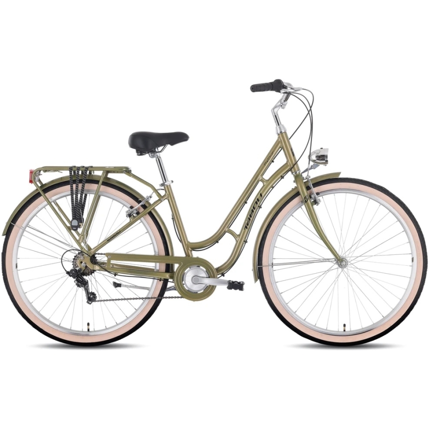 Dviratis Tabou Retro ruda-juodas-S / 17" (Dydis: S / 17") – 2