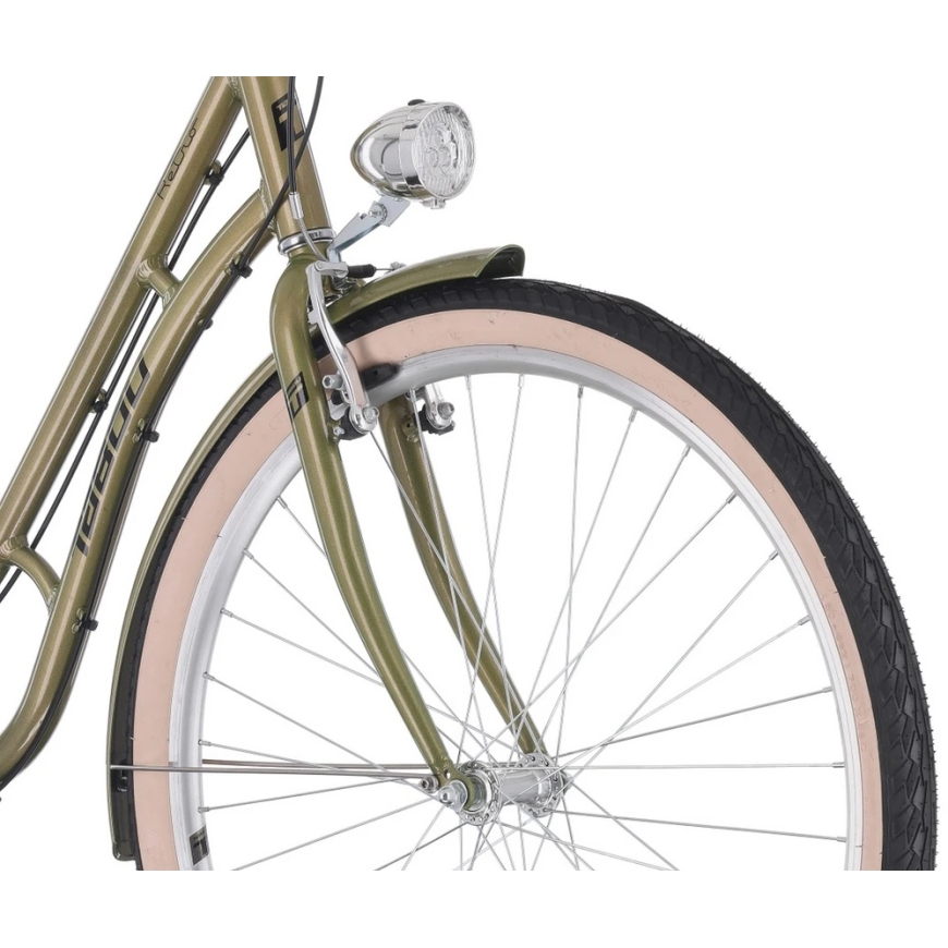 Dviratis Tabou Retro ruda-juodas-S / 17" (Dydis: S / 17") – 5
