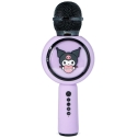 Wireless karaoke microphone with LED speaker OTL Kuromi Wireless karaoke microphone with LED speaker OTL Kuromi