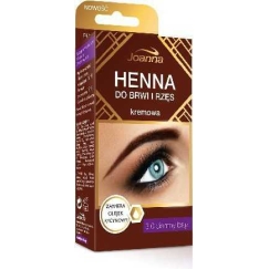 Joanna Henna uzacīm un skropstām krēmveida nr 3.0 tumši brūns 15 ml