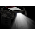 Garmin fēnix® 9 Smartwatch – 47mm, Dark Gray, DLC Titanium, with Black Silicone Strap | 010-04762-11