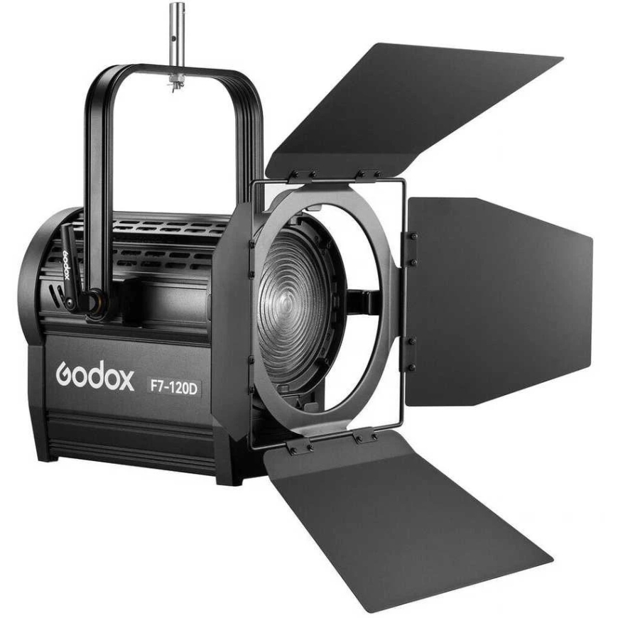 Valgustusseade - Godox F7 120D K1 Daylight LED Fresnel Light 15°-60°