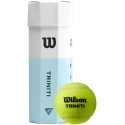 Wilson Triniti teniso kamuoliukai, 3 vnt., geltoni, WRT125200