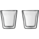 Bodum divu sienu glāzes Kafeterija 100 ml 2 gab. Caurs Bodum divu sienu glāzes Kafeterija 100 ml 2 gab. Caurs