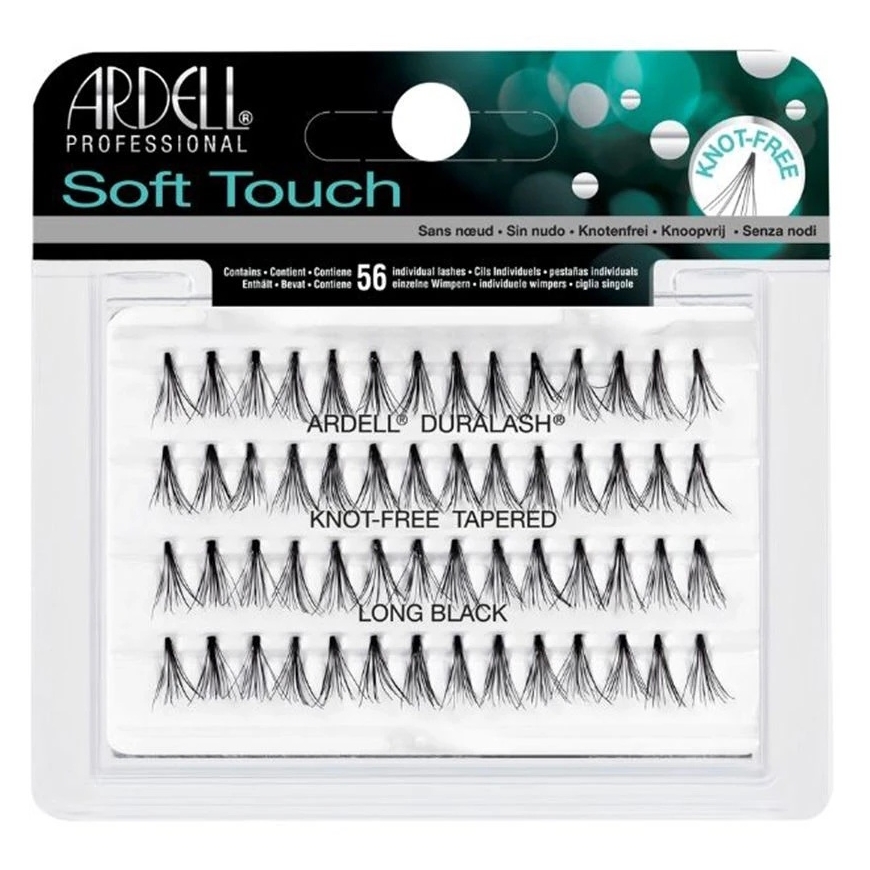 Ardell Individuals Light Weight Volume Knot-Free Tapered Long Black 56 U