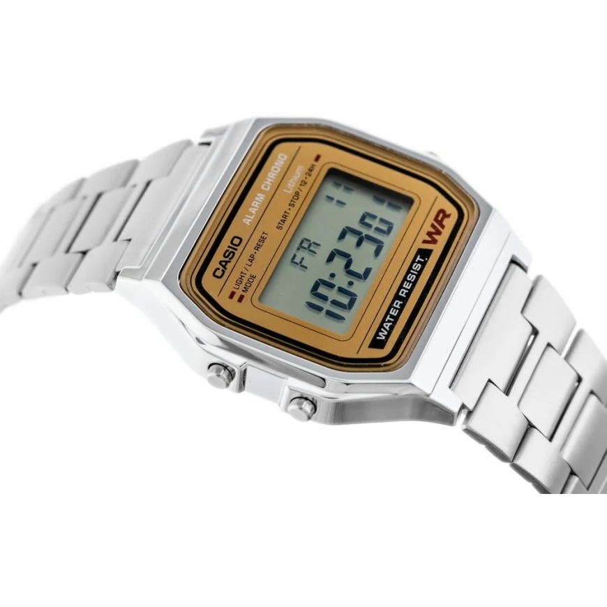 Meeste kell CASIO A158WEA-9 (zd093b) - KLASSIKA + KARP – 4