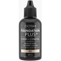 Gosh Foundation Plus+ SPF15 002, 30 ml Gosh Foundation Plus+ SPF15 002, 30 ml