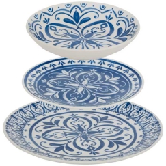Secret De Gourmet Dinner Set for 4 People MANON, 12 Plates