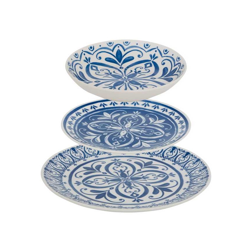 Secret De Gourmet Dinner Set for 4 People MANON, 12 Plates
