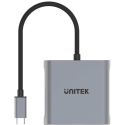 UNITEK ADAPTER USB-C 2X HDMI 2.0 MST HDCP 2.2 M/F UNITEK ADAPTER USB-C 2X HDMI 2.0 MST HDCP 2.2 M/F