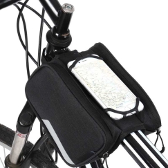 Wozy 14BK 3-daļīga Ūdensizturīga Velosipēda Priekšējā Rāmja Augšējā Soma 1.5L