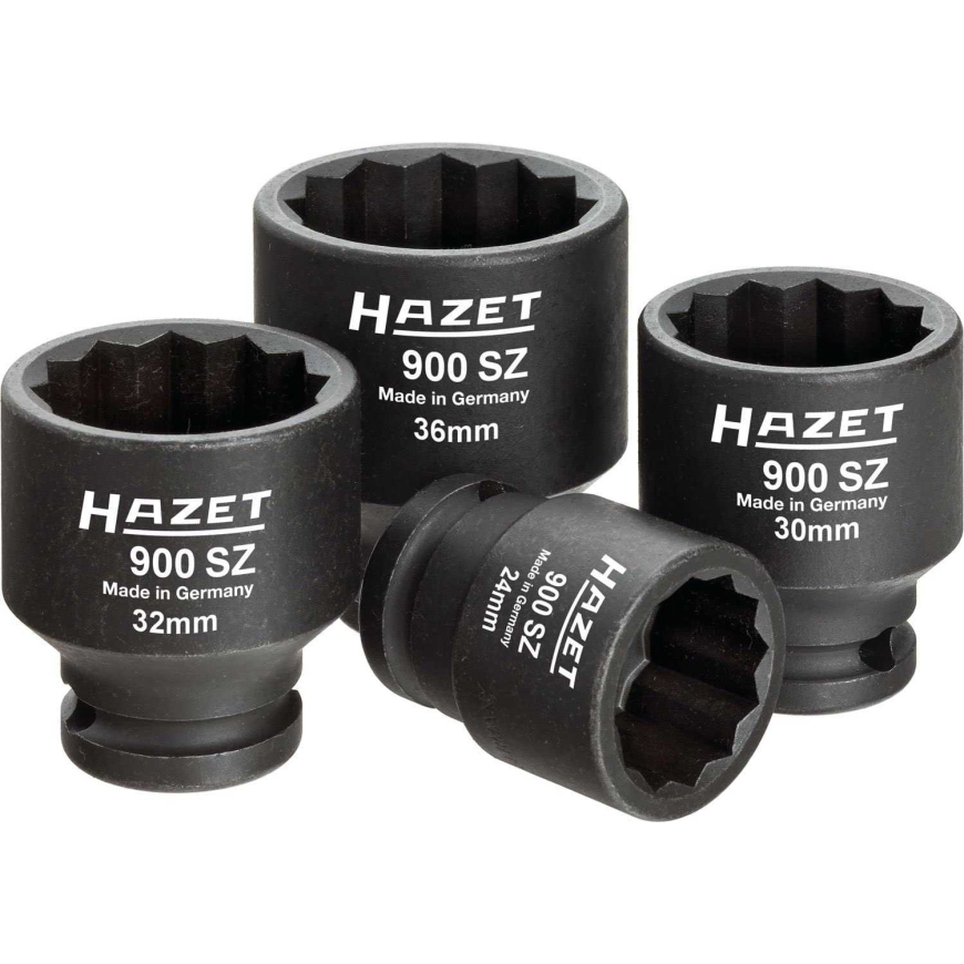 Набор трещоток Hazet 905, 1/2, 30 предметов, инструментальный набор (синий, wit
