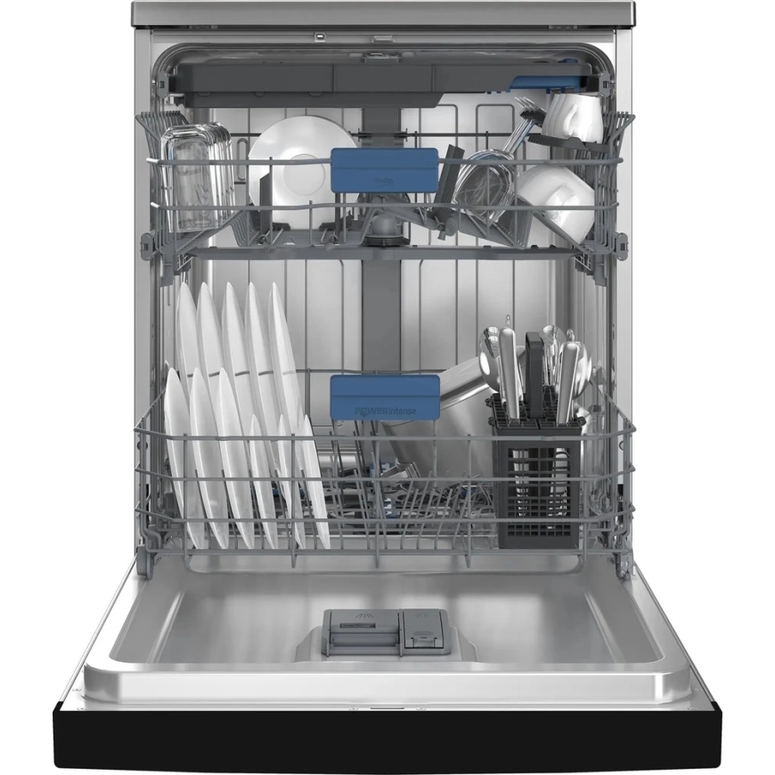 Посудомоечная машина Beko b300 BDFN26560XP, отдельностоящая, полноразмерная (60 см), нержавеющая сталь, черная, сенсорная, LED – 2