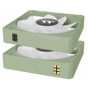 Thermaltake CT120 Reverse ARGB 120mm Case Fan CL-F200-PL12MG-A Green 2pcs Thermaltake CT120 Reverse ARGB 120mm Case Fan CL-F200-PL12MG-A Green 2pcs