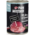PAN MIĘSKO Pan Mięsko Mitrā barība sunim Cūkgaļa ar mežacūku (pieaugušajiem) PAN MIĘSKO Pan Mięsko Mitrā barība sunim Cūkgaļa ar mežacūku (pieaugušajiem)