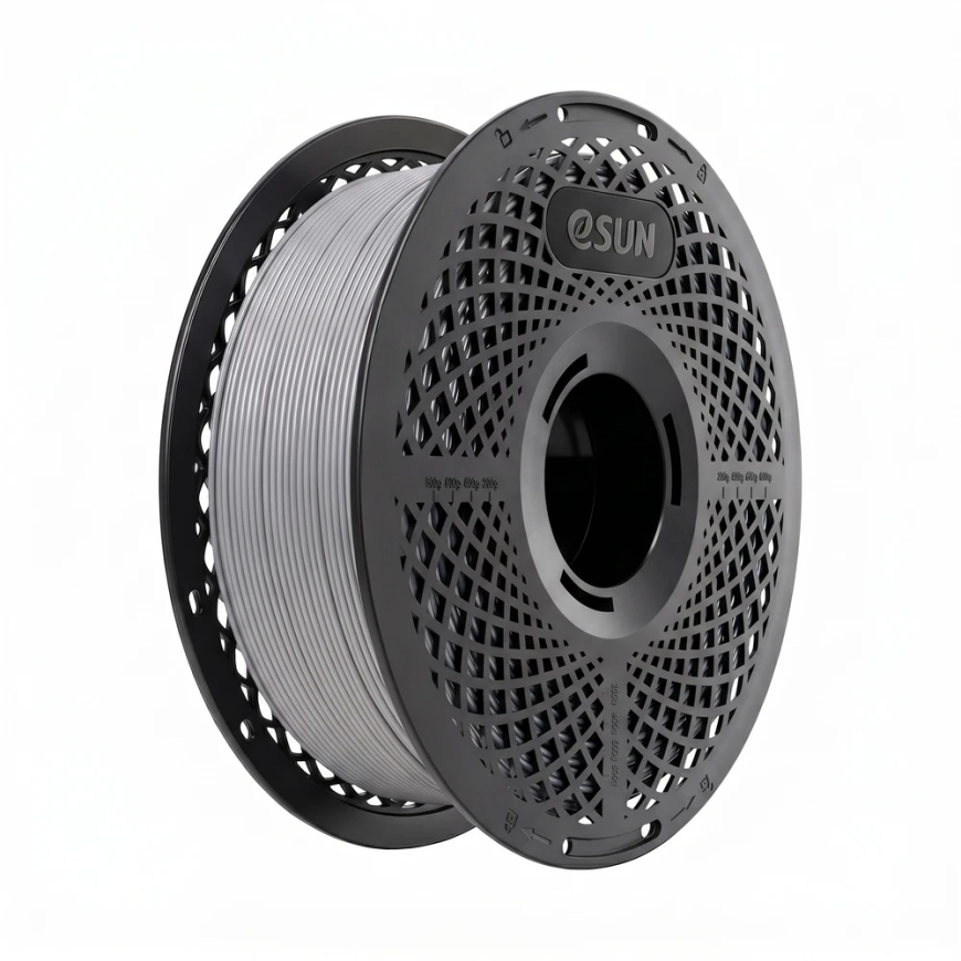 eSUN PETG-Basic plastikas 1kg 1.75mm - Sidabrinis