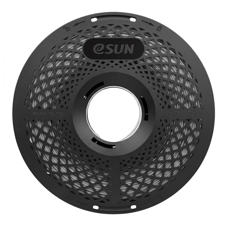 eSUN PETG-Basic plastmasa 1kg 1.75mm - Sudraba – 3