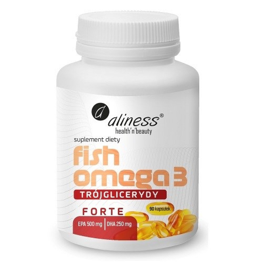 ALINESS Kalafile Fish Omega 3 FORTE 500/250mg – ravintolisä – 90 kapselia