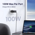 UGREEN Nexode 100W Wall Charger, 3x USB-C + USB-A, GaN, Power Delivery, Foldable Plug UGREEN Nexode 100W Wall Charger, 3x USB-C + USB-A, GaN, Power Delivery, Foldable Plug