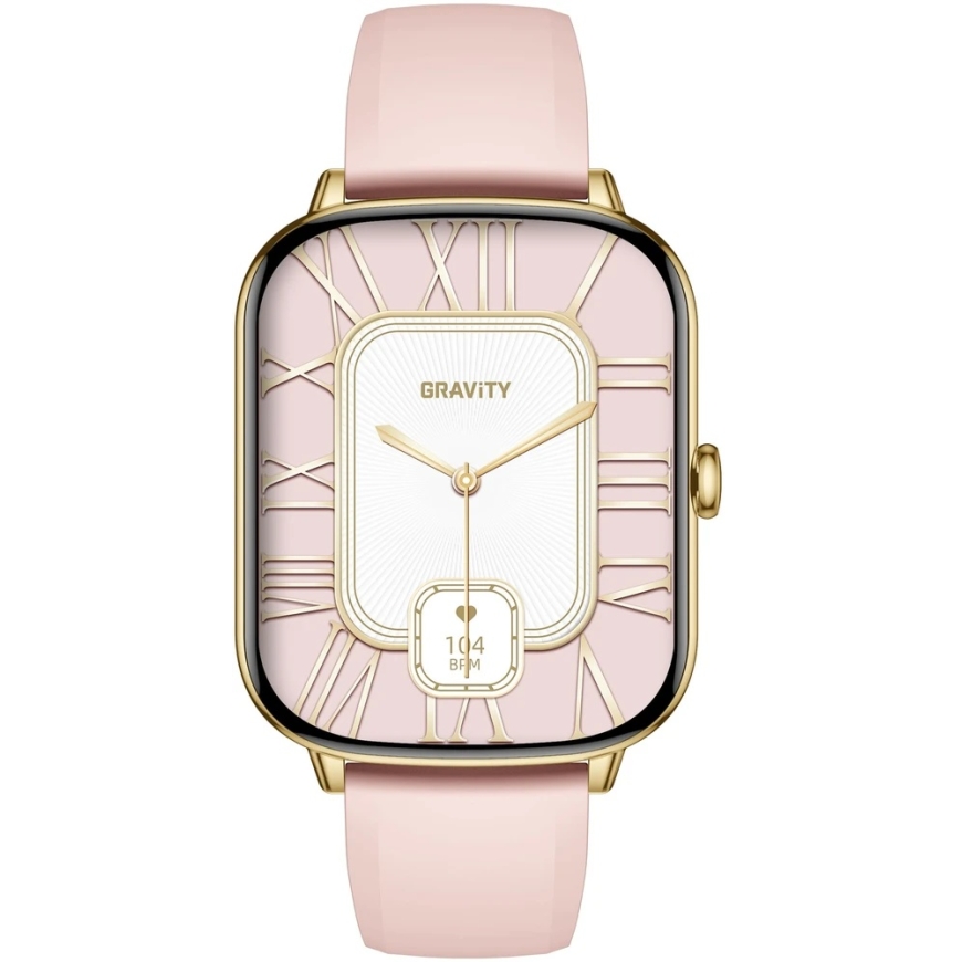 Älykello NAISILLE GRAVITY GT30-1 - BLUETOOTH-PUHELUT, LISÄHIHNA (sg058a) – 2