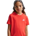 Nike Sportswear Kids' T-Shirt Orange FZ5177 842 (L) Nike Sportswear Kids' T-Shirt Orange FZ5177 842 (L)