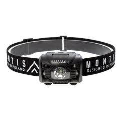 Montis Аккумуляторный налобный фонарь с датчиком MT001 Черный Налобный фонарь LED