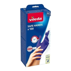 VILEDA Safe Hands – nitriilikäsineet M/L 100 kpl