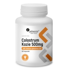 ALINESS Colostrum Kozie IG 28% 500 mg – ravintolisä – 100 kapselia