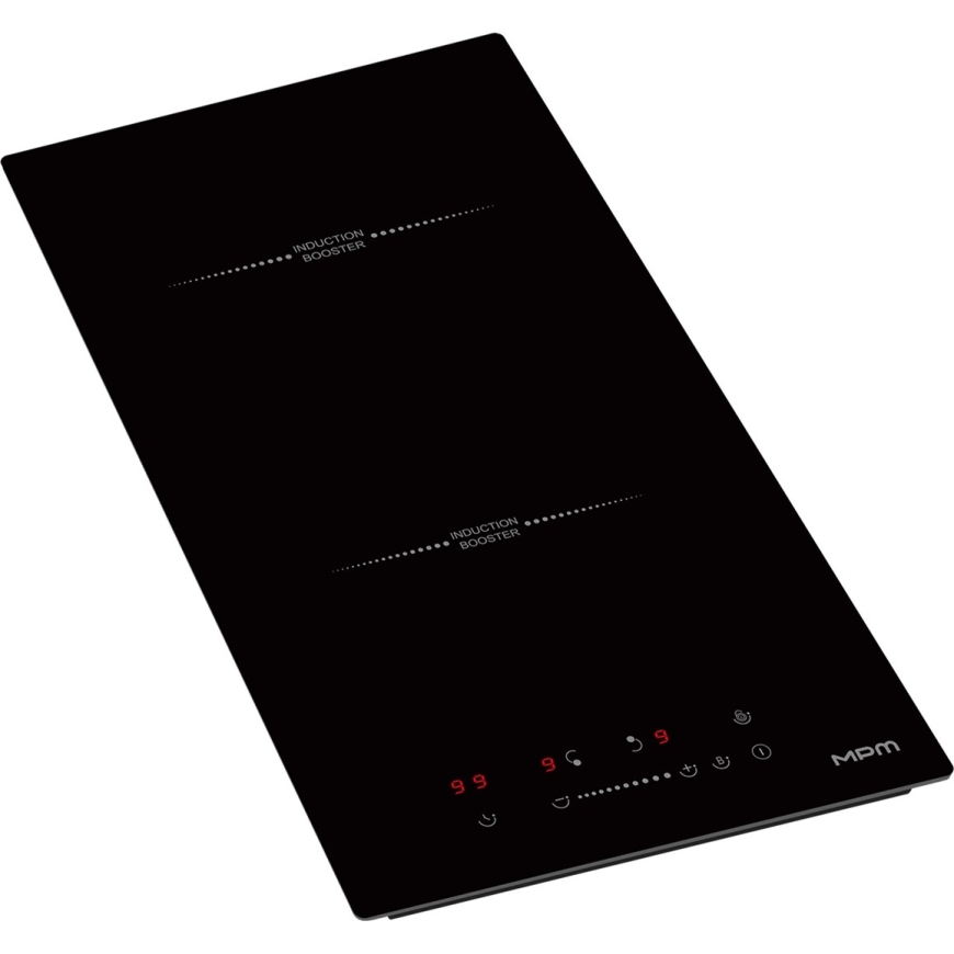MPM MPM-30-IM-18 pliit Must sisseehitatud 29 cm induktsiooni pliidi 2 tsooni – 2
