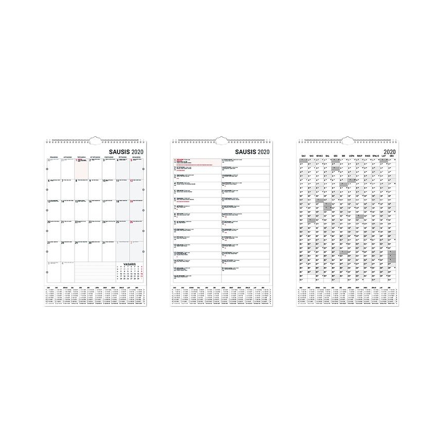 MONO PLANNER Kalenterikello, 2027