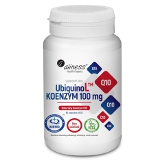 ALINESS UbiquinoL Kaneka Looduslik Koensüüm 100 mg – toidulisand – 60 kapslit
