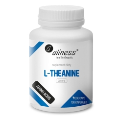 ALINESS L-Theanine 200 mg – uztura bagātinātājs – 100 kapsulas