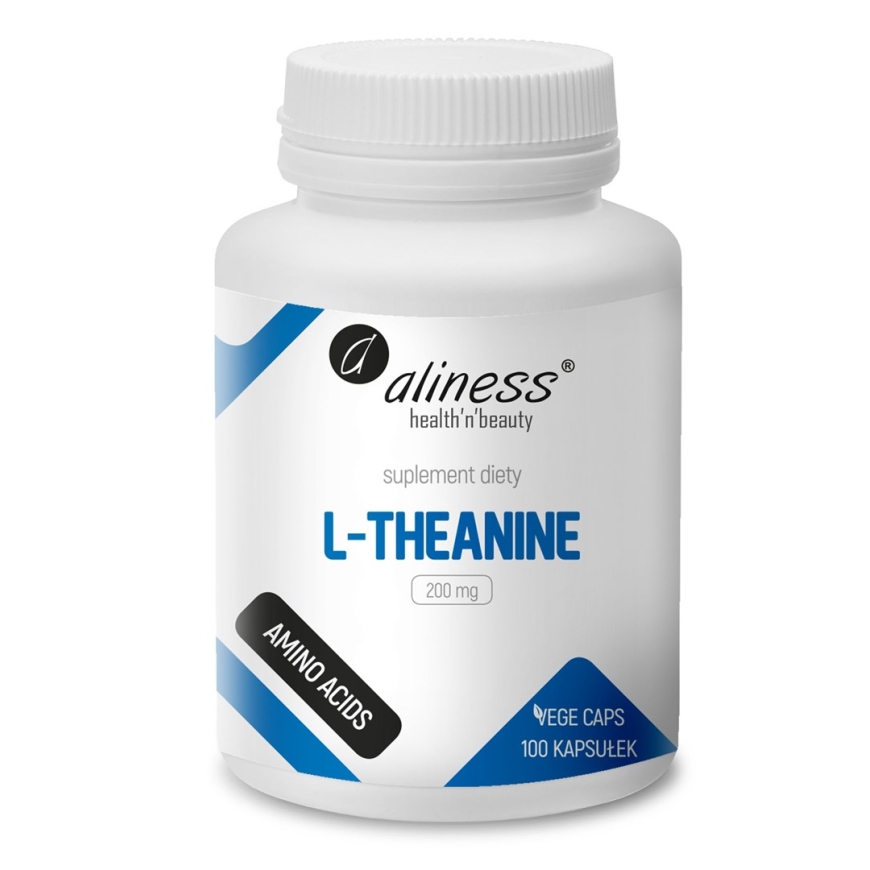 ALINESS L-Theanine 200 mg – toidulisand – 100 kapslit