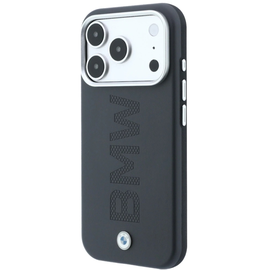 Чехол BMW Sign с дебоссировкой MagSafe для iPhone 18 Pro Max / 17 Pro Max - Серый – 3