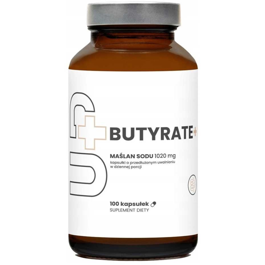 Up Health Pharma Ravintolisä "Butyrate +" Natriumbutyraatti 100 kapselia