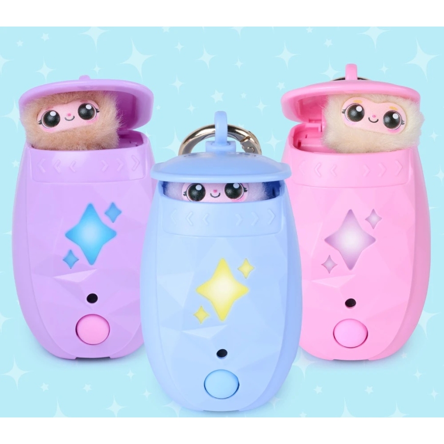 Peekimo - Портативный интерактивный питомец с розовой монетой (6078028) – 5
