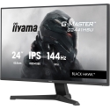 iiyama G2441HSU-B1 PC lamekuvar 60,5 cm (23.8") 1920 x 1080 pikslit Full HD LED Must iiyama G2441HSU-B1 PC lamekuvar 60,5 cm (23.8") 1920 x 1080 pikslit Full HD LED Must