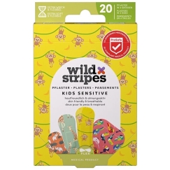 "Wild Stripes" tundlikud džungli vibratsiooni plaastrid lastele, 20 tk.