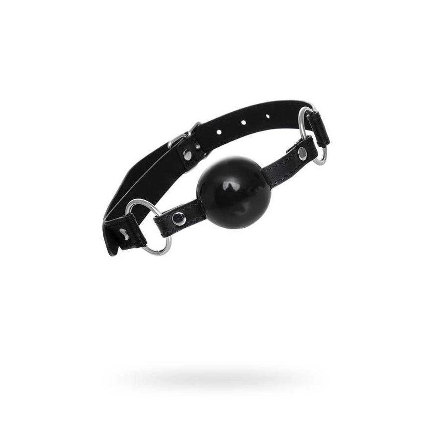 Toyfa Anonymo gag, TPR, must, 64 cm – 3