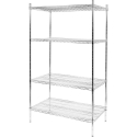 Toya Sa Poland Chromuota lentyna, 610 x 1060 mm, atviram stelažui, lentynos Toya Sa Poland Chromuota lentyna, 610 x 1060 mm, atviram stelažui, lentynos