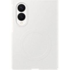 EF971CWE Silikoninen Magneettikotelo Samsung Galaxy Fold 8:lle, Valkoinen