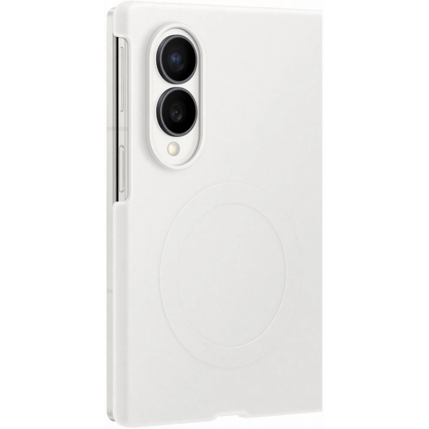 Силиконовый магнитный чехол EF971CWE для Samsung Galaxy Fold 8, белый – 2