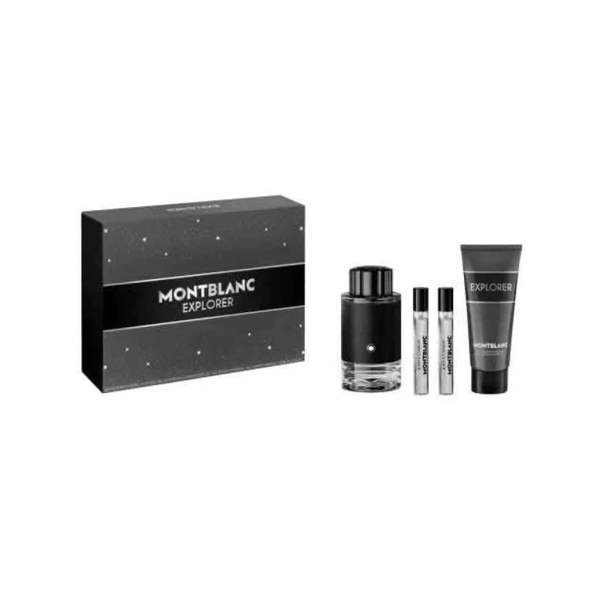 Mont Blanc Montblanc Explorer Eau De Parfum Spray, 100 ml Set 4 Pieces