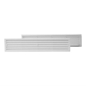 EUROPLAST DURVJU VENTILĀCIJAS REŠETE 450X92 EUROPLAST DURVJU VENTILĀCIJAS REŠETE 450X92