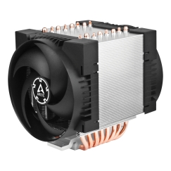 ARCTIC Freezer 4U-M Rev. 2 Procesors Gaisa dzesētājs 12 cm Alumīnijs, Melns