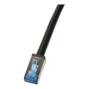 LogiLink CQ7063S networking cable Black 3 m Cat6a S/FTP (S-STP)