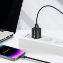 Laadimisjuhe - everActive CBB-1.2IB USB 2.4 A Kiire Laadimine, 480 Mbps, 1,2 m, Must