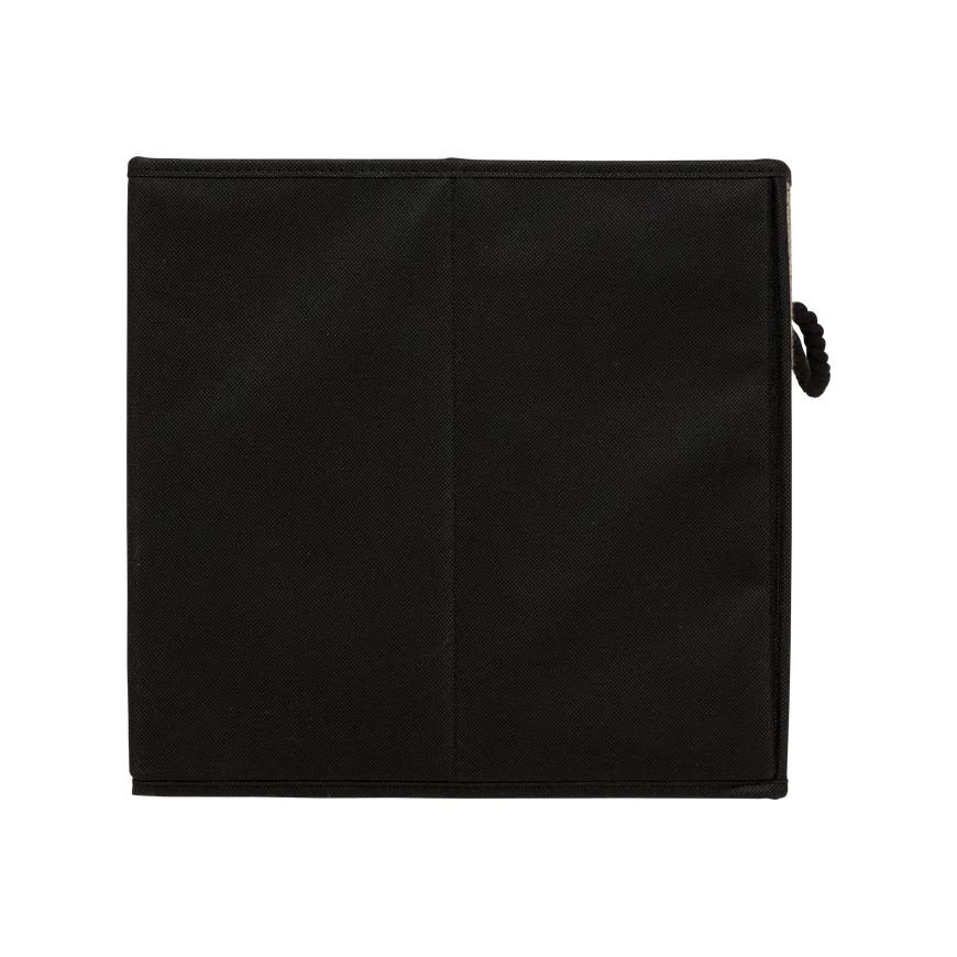 5five Simply Smart Kankainen säilytyskontti STEMY, kahvalla, 31 x 31 x 31 cm – 5
